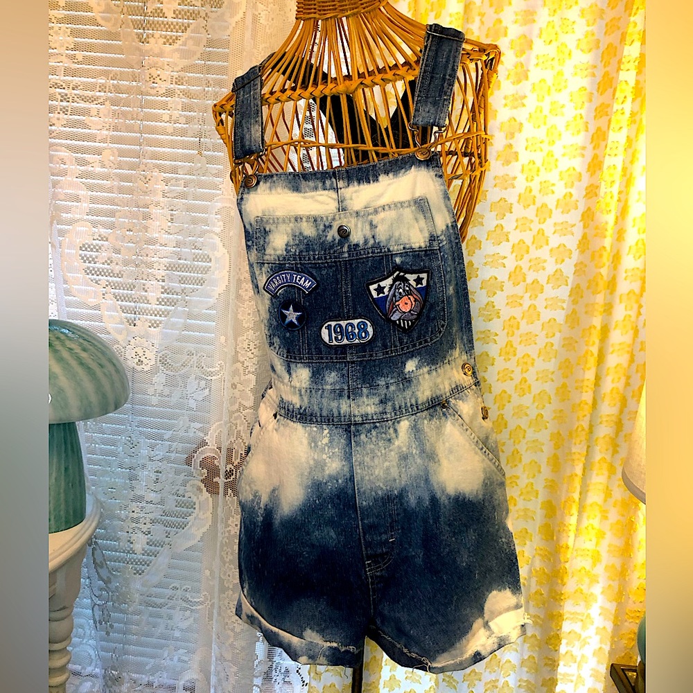Disney Eeyore Denim Overalls